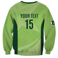 Custom Pakistan Cricket Sweatshirt Go Shaheens LT15