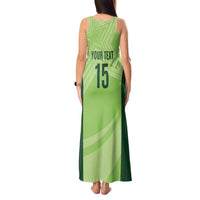 Custom Pakistan Cricket Tank Maxi Dress Go Shaheens LT15