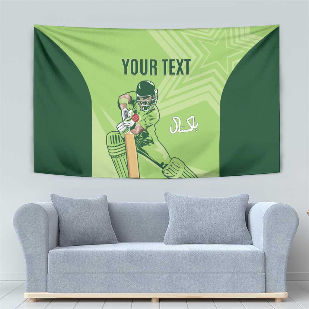 Custom Pakistan Cricket Tapestry Go Shaheens LT15