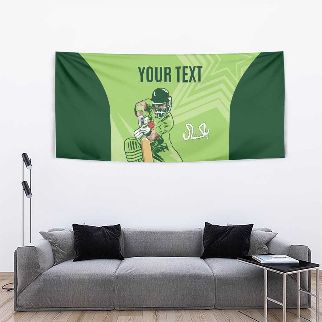 Custom Pakistan Cricket Tapestry Go Shaheens LT15