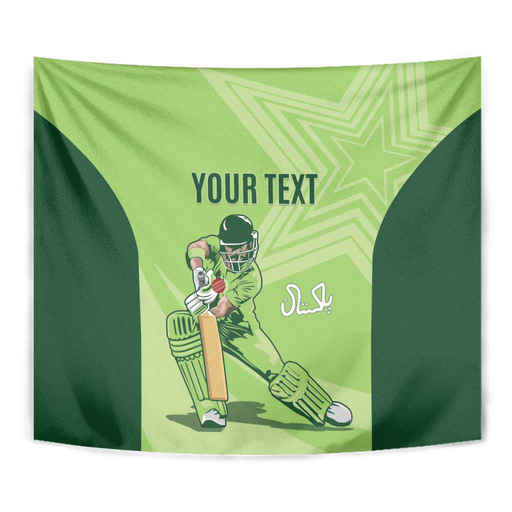 Custom Pakistan Cricket Tapestry Go Shaheens LT15