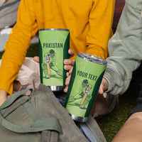 Custom Pakistan Cricket Tumbler Cup Go Shaheens LT15