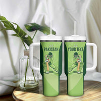 Custom Pakistan Cricket Tumbler With Handle Go Shaheens LT15