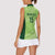 Custom Pakistan Cricket Women Sleeveless Polo Shirt Go Shaheens LT15