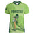 Custom Pakistan Cricket Women V-Neck T-Shirt Go Shaheens LT15