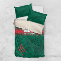 Custom Bangladesh Cricket Bedding Set Go Tigers