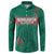 Custom Bangladesh Cricket Button Sweatshirt Go Tigers