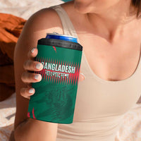 Custom Bangladesh Cricket 4 in 1 Can Cooler Tumbler Go Tigers