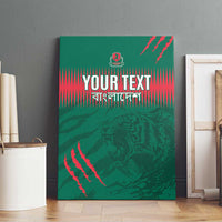 Custom Bangladesh Cricket Canvas Wall Art Go Tigers