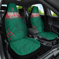 Custom Bangladesh Cricket Car Seat Cover Go Tigers