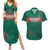 Custom Bangladesh Cricket Couples Matching Summer Maxi Dress and Hawaiian Shirt Go Tigers