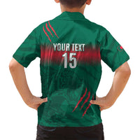 Custom Bangladesh Cricket Family Matching Long Sleeve Bodycon Dress and Hawaiian Shirt Go Tigers