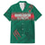 Custom Bangladesh Cricket Family Matching Off The Shoulder Long Sleeve Dress and Hawaiian Shirt Go Tigers