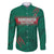 Custom Bangladesh Cricket Family Matching Off The Shoulder Long Sleeve Dress and Hawaiian Shirt Go Tigers