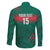 Custom Bangladesh Cricket Family Matching Off The Shoulder Long Sleeve Dress and Hawaiian Shirt Go Tigers