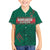 Custom Bangladesh Cricket Family Matching Off The Shoulder Long Sleeve Dress and Hawaiian Shirt Go Tigers