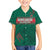 Custom Bangladesh Cricket Family Matching Off Shoulder Maxi Dress and Hawaiian Shirt Go Tigers