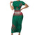 Custom Bangladesh Cricket Family Matching Short Sleeve Bodycon Dress and Hawaiian Shirt Go Tigers