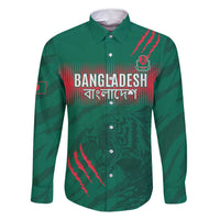 Custom Bangladesh Cricket Family Matching Summer Maxi Dress and Hawaiian Shirt Go Tigers