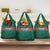 Custom Bangladesh Cricket Grocery Bag Go Tigers