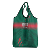 Custom Bangladesh Cricket Grocery Bag Go Tigers