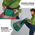 Custom Bangladesh Cricket Grocery Bag Go Tigers