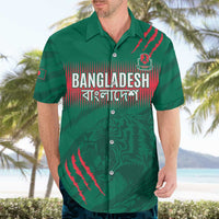 Custom Bangladesh Cricket Hawaiian Shirt Go Tigers