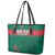 Custom Bangladesh Cricket Leather Tote Bag Go Tigers