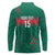 Custom Bangladesh Cricket Long Sleeve Polo Shirt Go Tigers
