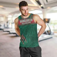 Custom Bangladesh Cricket Men Tank Top Go Tigers