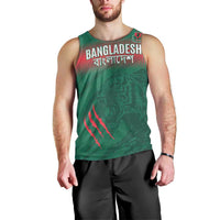 Custom Bangladesh Cricket Men Tank Top Go Tigers