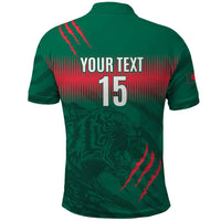 Custom Bangladesh Cricket Polo Shirt Go Tigers