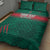Custom Bangladesh Cricket Quilt Bed Set Go Tigers