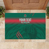 Custom Bangladesh Cricket Rubber Doormat Go Tigers