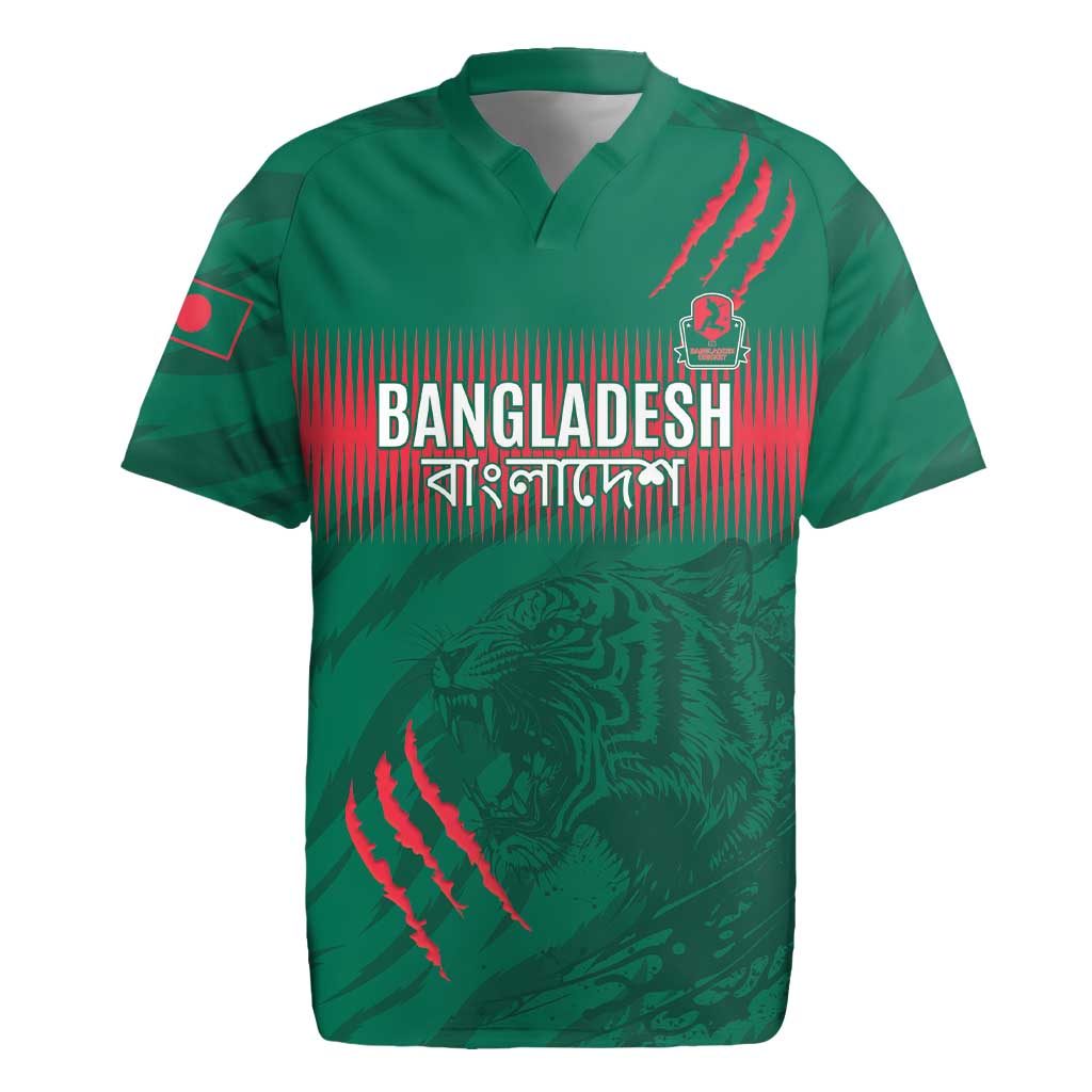 Custom Bangladesh Cricket Rugby Jersey Go Tigers