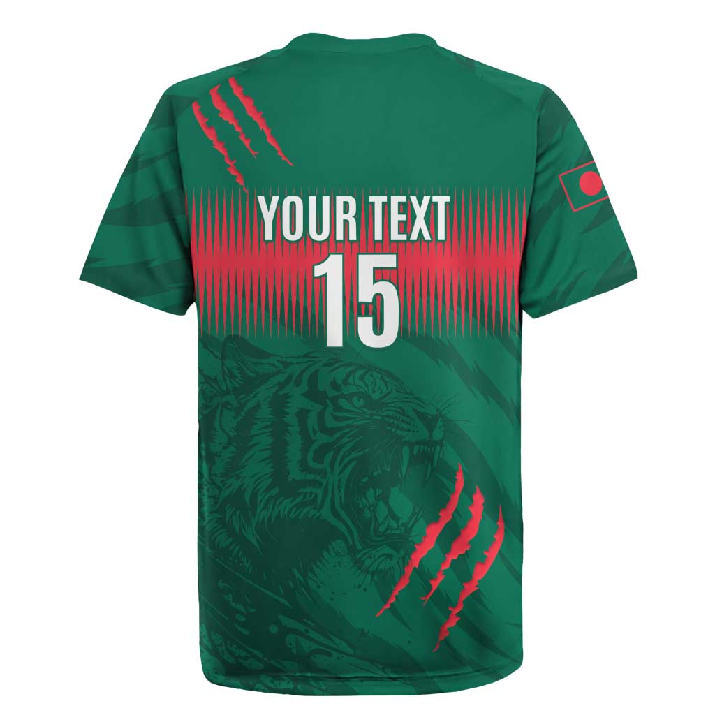 Custom Bangladesh Cricket Rugby Jersey Go Tigers