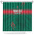 Custom Bangladesh Cricket Shower Curtain Go Tigers