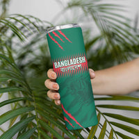 Custom Bangladesh Cricket Skinny Tumbler Go Tigers