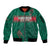 Custom Bangladesh Cricket Sleeve Zip Bomber Jacket Go Tigers