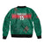 Custom Bangladesh Cricket Sleeve Zip Bomber Jacket Go Tigers