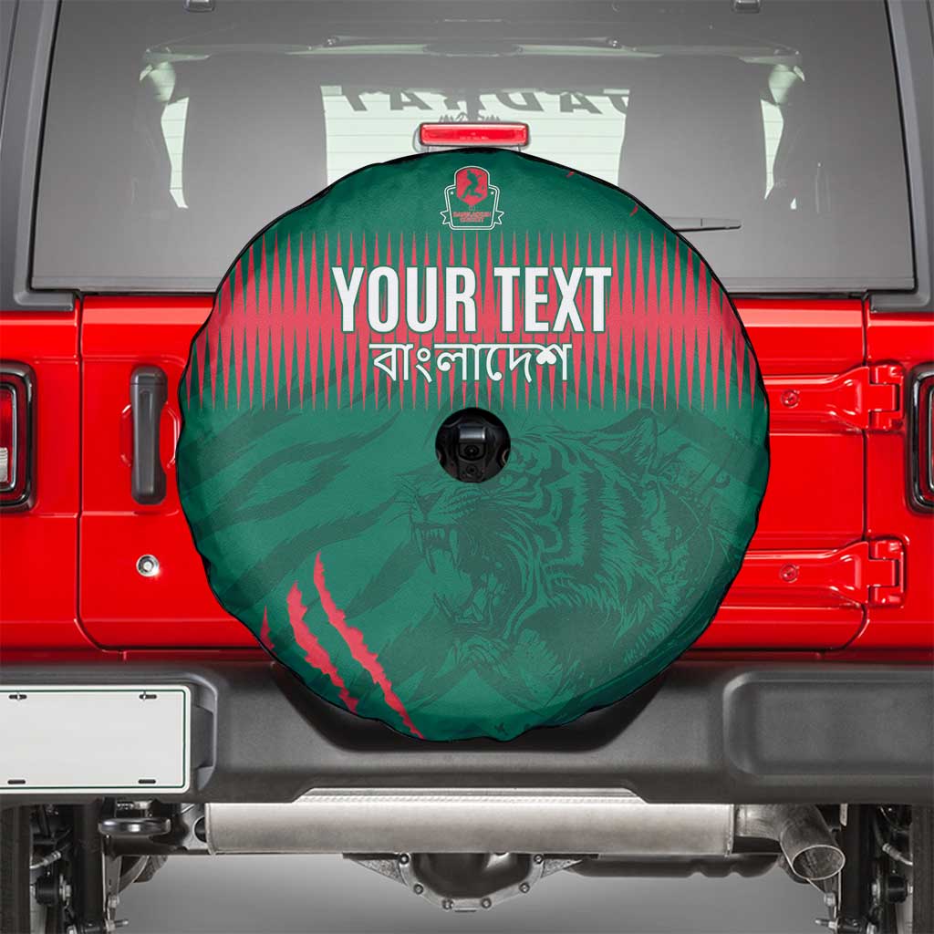Custom Bangladesh Cricket Spare Tire Cover Go Tigers