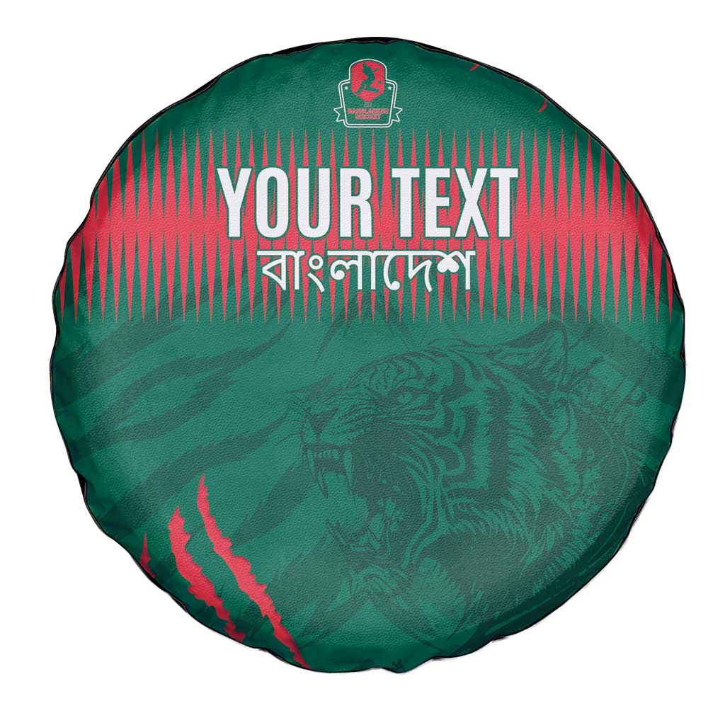 Custom Bangladesh Cricket Spare Tire Cover Go Tigers