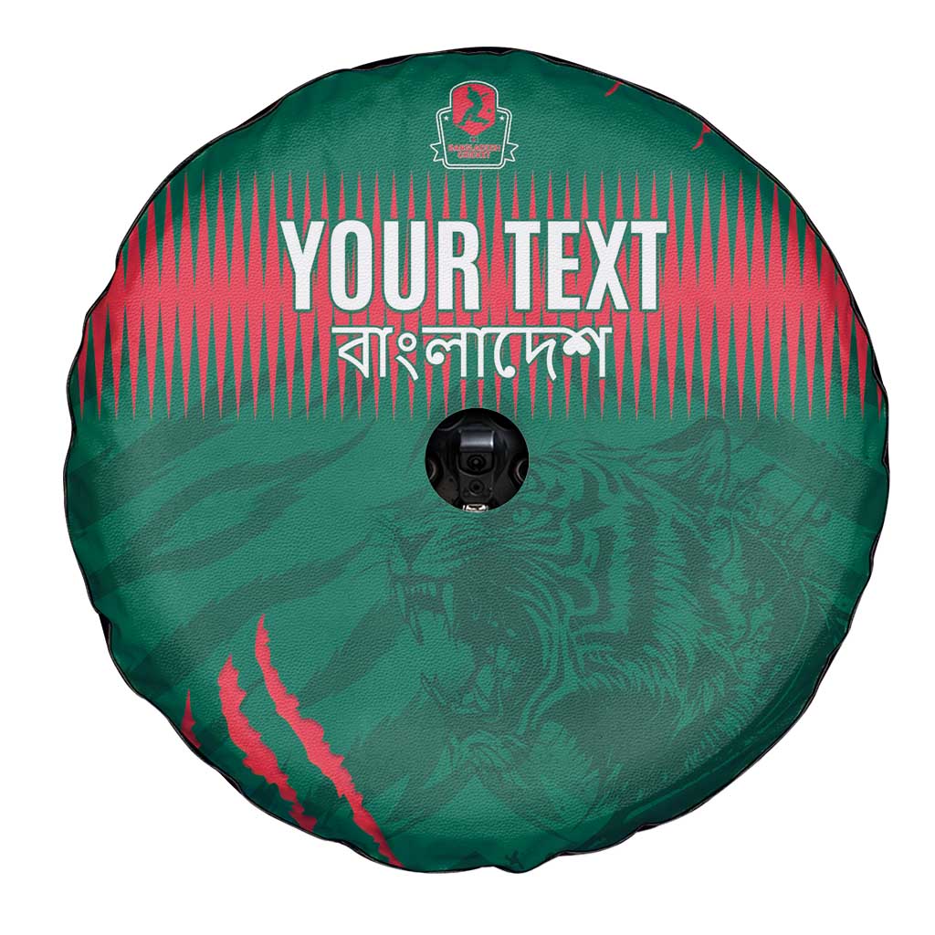 Custom Bangladesh Cricket Spare Tire Cover Go Tigers