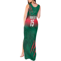 Custom Bangladesh Cricket Tank Maxi Dress Go Tigers