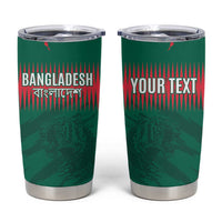 Custom Bangladesh Cricket Tumbler Cup Go Tigers