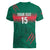 Custom Bangladesh Cricket Women V-Neck T-Shirt Go Tigers
