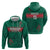 Custom Bangladesh Cricket Zip Hoodie Go Tigers