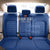 Custom England Cricket Back Car Seat Cover Go Three Lions - Blue Ver