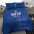 Custom England Cricket Bedding Set Go Three Lions - Blue Ver