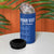 Custom England Cricket 4 in 1 Can Cooler Tumbler Go Three Lions - Blue Ver